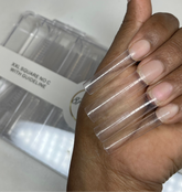 Square tips with guideline